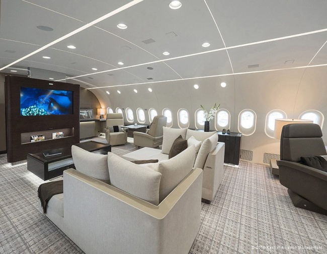 cabin Boeing Business Jet 787